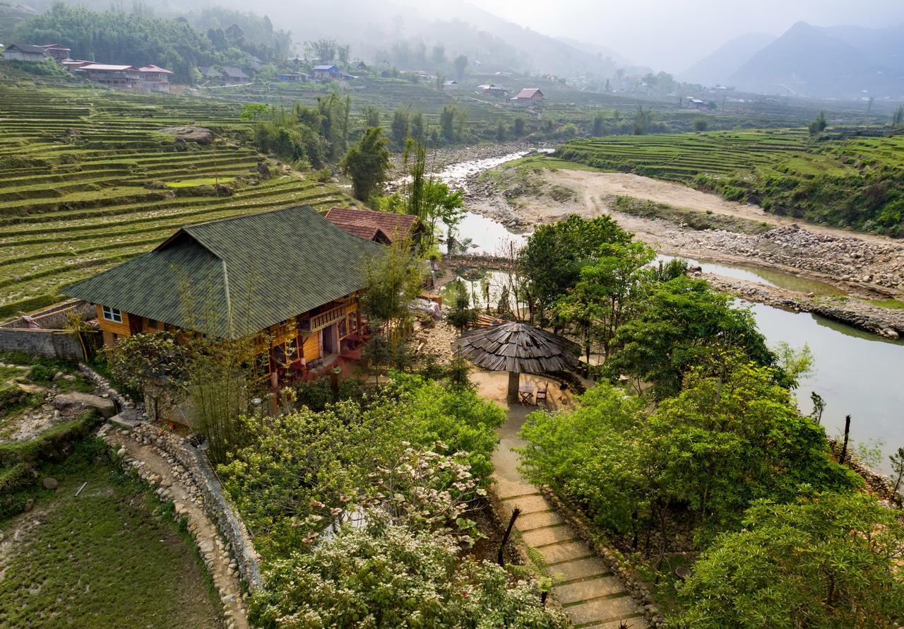 Tavan Riverside Ecolodge Sa Pa Exterior foto