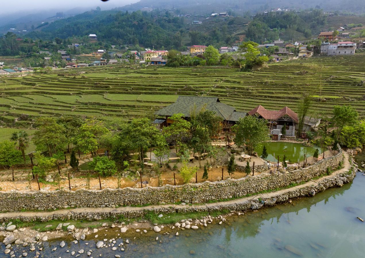 Tavan Riverside Ecolodge Sa Pa Exterior foto